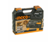 Набор торцевых головок с трещоткой 1/4" (45 предметов) INGCO HKTS14451 INDUSTRIAL