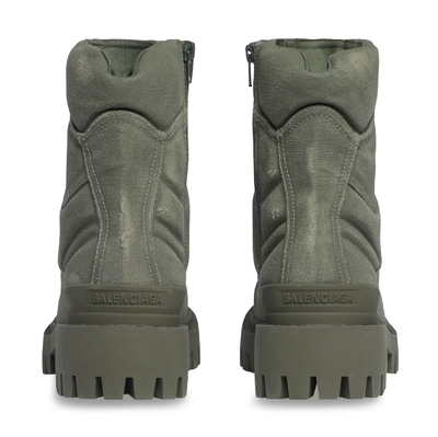Balenciaga Combat Strike Cotton Canvas Green