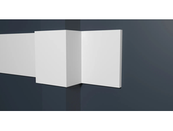 Молдинг Decor Dizain DD12, дюрополимерный, влагостойкий, под покраску, длина 2 м