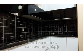 Фартук из черного кабанчика