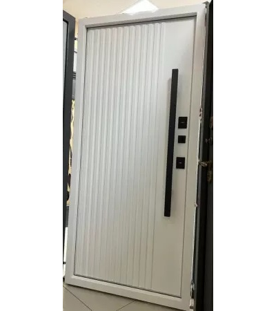 VENMAR (ВЕНМАР). СТАЛЬ 2 мм. ТЕРМО КРОНА ST 120/165 мм. ТЕРМОРАЗРЫВ/ МУАР Ral 8019 (КОРИЧНЕВЫЙ)/ СОФТ БЕЛЫЙ СНЕГ