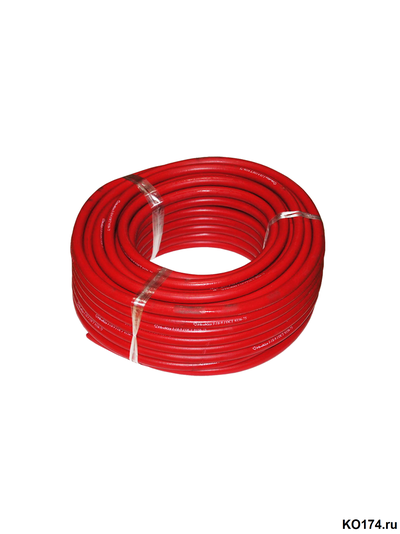 Рукав пропановый-ацетиленовый I класс 0.63 МПа 6.3мм красный