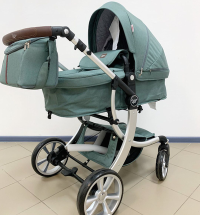 Детская коляска 2 в 1 Darex Изумрудный