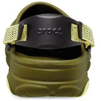 CROCS CLASSIC ALL TERRAIN CLOG ЗЕЛЕНЫЕ С ЖЕЛТЫМ