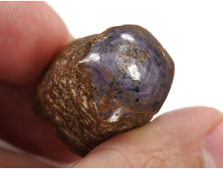 Корунд с иризацией, кристалл, полировка с одной стороны, Индия (30*20*18 мм, 25 г) №29906