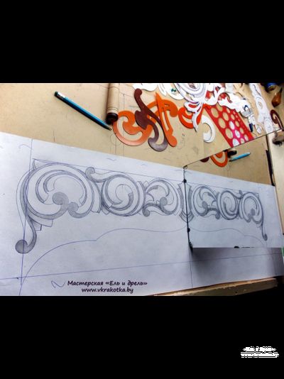 Эскиз 11 Наличник