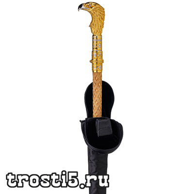 Эксклюзивная деревянная трость ручной работы с клинком