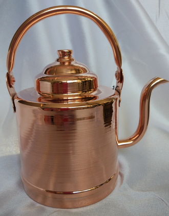 Медный заварочный чайник "Товарищ Сухов" 1л Россия All-Copper нелуженый арт.185