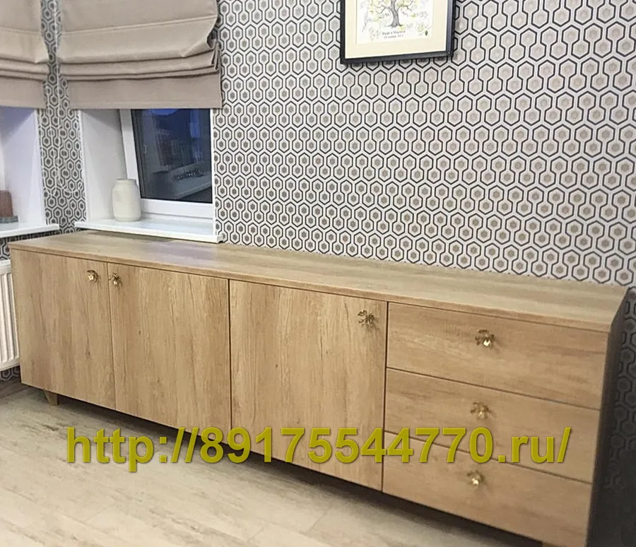 013 Комод. ЛДСП Egger H3331 ST10 Дуб Небраска натуральный.
Сделано по заказу покупателя, в нужный для него размер.
