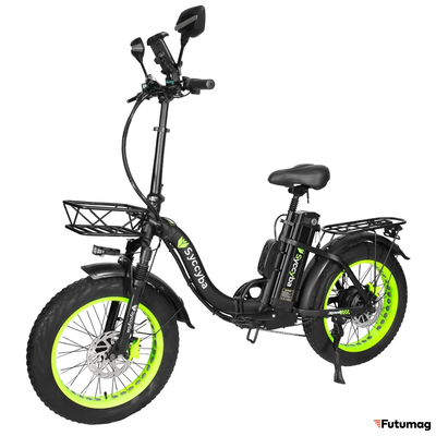 Электровелосипед SYCCYBA H2 (F11) 20AH зеленый