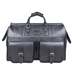 Кожаный саквояж Fabriano premium iron grey (арт. 4008-55)