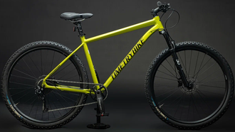 Велосипед TT253/ 10ск 29" желто-зеленый рама 19,5"