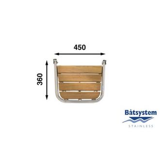 Транцевая площадка Batsystem PM3642 450 x 360 мм, 9519037404