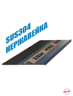 Реечные гвозди из нержавейки по дереву TOUA тип D34 3,05x75 RISUS