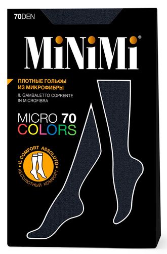 Гольфы женские MiNiMi Micro colors 70 den (1-а пара)