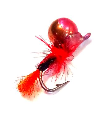 Мухо мормышка с мушкой Дробинка прислать