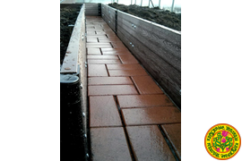 Грядки из ДКП