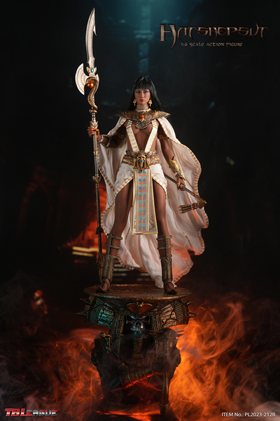 Египетская царица Хатшепсут (в белом)  - Коллекционная ФИГУРКА 1/6 scale Hatshepsut (PL2023-212B) - TBLeague