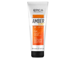 "EPICA Professional" Amber Shine ORGANIC Маска для восстановления и питания с облепиховым маслом, 250 мл (Эпика)