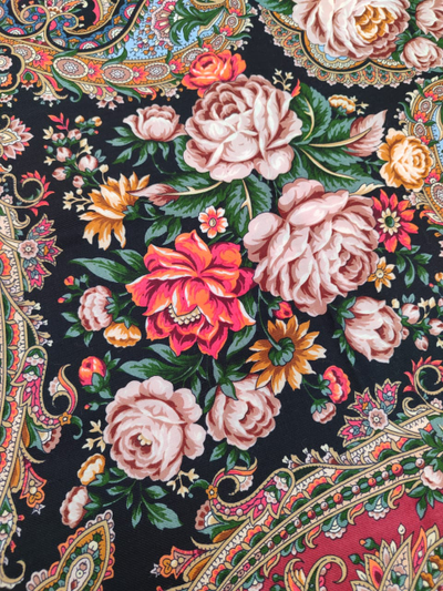 Павловопосадский платок Любовь земная 1760-6