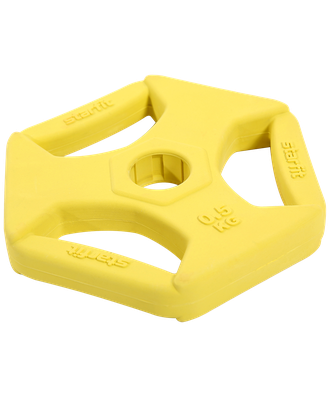 Диск обрезиненный STARFIT BB-205, d=26 мм 0,5-10 кг