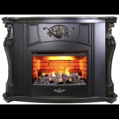 Электрокамин Чикаго BL с очагом 3D FireStar 25.5