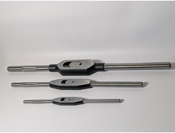 Набор метчикодержателей (Вороток для метчиков) из 3 шт (Квадрат: 2-4.5 мм; 3.15-6.3 мм; 3.55-9  мм;)