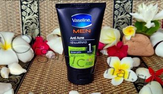 Купить мужскую пенку для умывания Anti Acne (против прыщей) Vaseline MEN Facial Wash, узнать отзывы