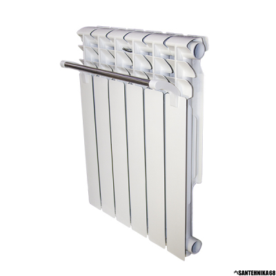 Полотенцедержатель для секционного радиатора (420мм) Люксон MJJ-01