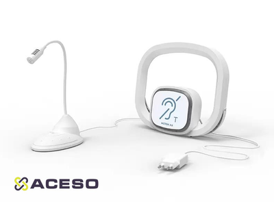 Индукционная система Исток А5 - портативная информационная, для слабослышащих до 2 метров с возможностью расширения радиуса до 30 метров. Беспроводная звукоусиливающая аппаратура.