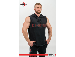 ФУТБОЛКА С КАПЮШОНОМ  SLEEVELESS HOODIE SWEATSHIRT IRON BEAST 710