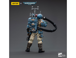 Имперская гвардия - Отпрыски Темпестус - связист (Warhammer 40k) - КОЛЛЕКЦИОННАЯ ФИГУРКА 1/18 Astra Militarum Tempestus Scions Command Squad Vox Operator (JT5147) - JOYTOY