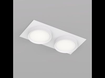 Точечный встраиваемый светильник FLAT DK2092-WH