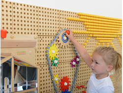 STEM Шестеренки и цепь. Набор из 39 элементов