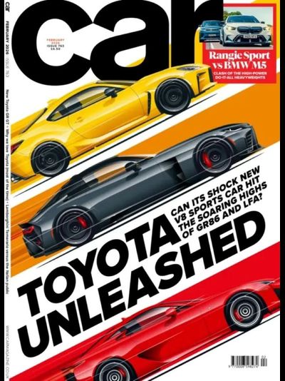 Car Magazine February 2026, Иностранные журналы об автомобилях, Intpressshop
