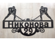 адресная табличка
