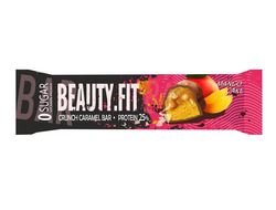 (Beauty Fit) Crunch Caramel Bar - (60 гр) - (МАНГОВОЕ МОРОЖЕННОЕ В МОЛОЧНОМ ШОКОЛАДЕ)