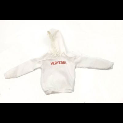 Худи женское (белое) 1/6 (VCL-1005) VERYCOOL