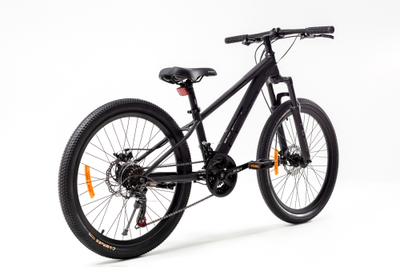 Велосипед FET technics 24" black (21 скорость, Shimano, дисковые тормоза)