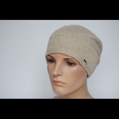 Берет Vizio 6496 и шарф бежевый