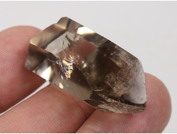 Кварц дымчатый, кристалл полированный, Бразилия (34*20*13 мм, 14 г) №36319