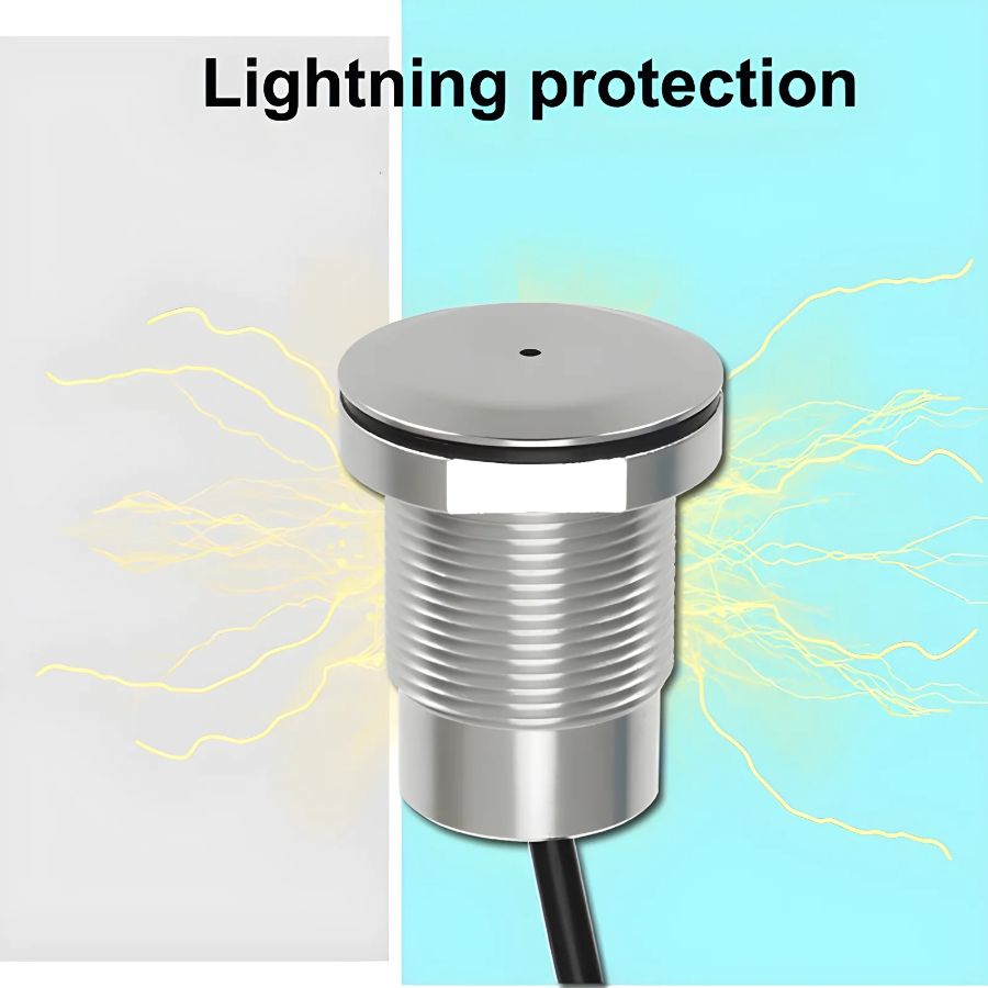 MIC-09. Вандалостойкий всепогодный конденсаторный микрофон для систем видеонаблюдения (-25 до +70 Гр