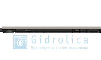 Лоток Gidrolica Standart Plus, h66, DN100, C250