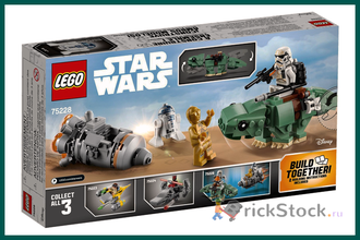 # 75228 Мини–«Спасательная Капсула и Дьюбэк» с Фигурками / Escape Pod vs. Dewback (Microfighters)