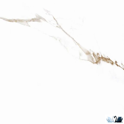 Керамогранит Stellare Ceramica Carrara Bronze 60x60 см белый матовый