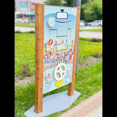 Уличный бизиборд «Дорожная грамота»