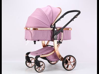 Детская коляска 2 в 1 Luxmom 608 Розовый