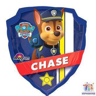 Шар фольга 102 см Щенячий патруль  ( шар + гелий + лента)