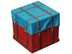 Ящик деревянный красный с ремнями 1/6 (FS-73012) - FLAGSET