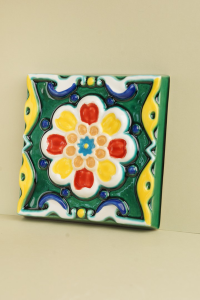 Адонис цветной (керамическая плитка)